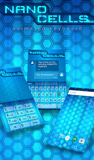 Nano Cells Animated Keyboard Screenshot 0