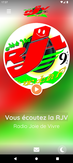 RJV Radio Joie de Vivre Screenshot 1