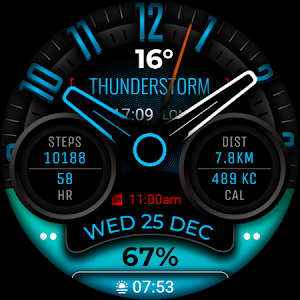 Watch Face WF122 Screenshot 2