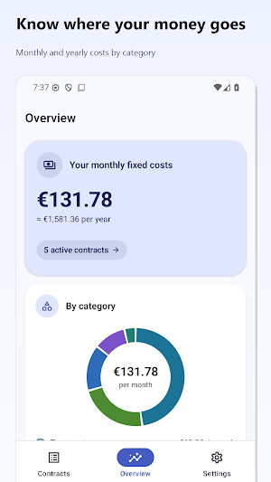 Fristenfuchs: Contract Tracker Screenshot 1