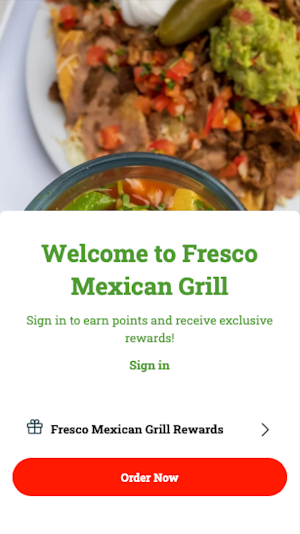 Fresco Mexican Grill Screenshot 0