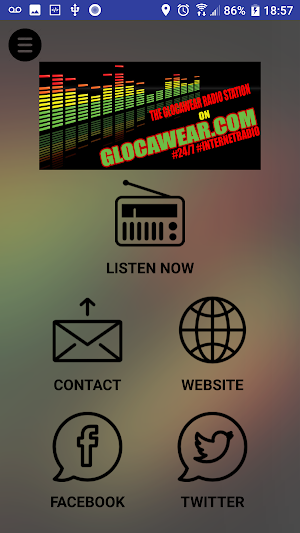 Glocawear Radio Screenshot 1