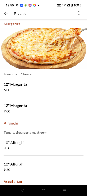UK Pizza Screenshot 2