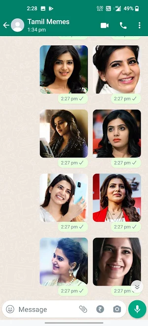 Samantha Stickers Screenshot 3