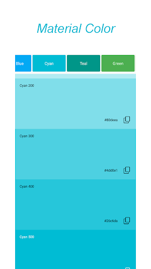 Color Palette Screenshot 2