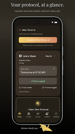 Lucidly: Microdose Tracker Screenshot 0