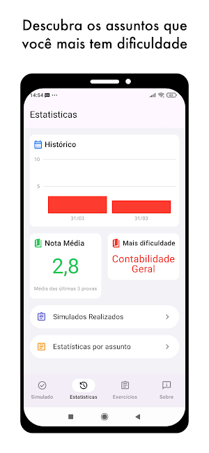 Simulados CFC Screenshot 2