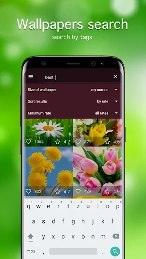 Flower Wallpapers PRO Screenshot 1