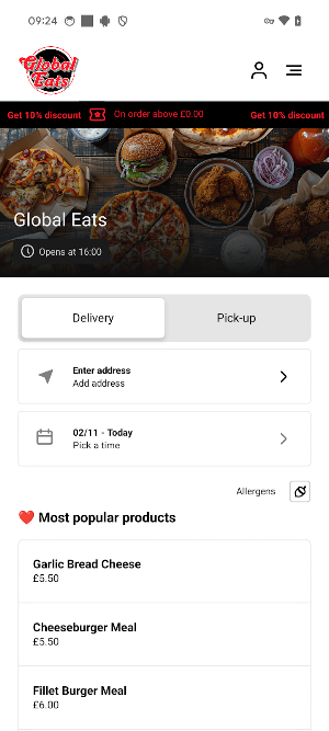 Global Eats Screenshot 0