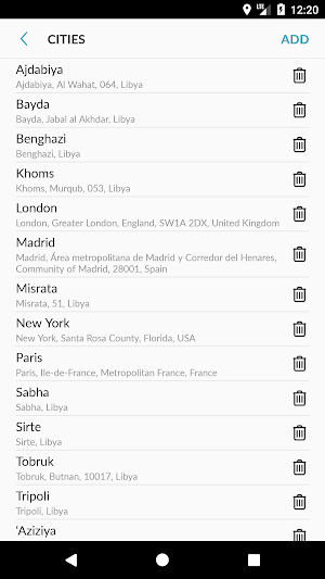 Libya Weather Screenshot 3