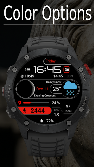 Amoled Watch Face Screenshot 1