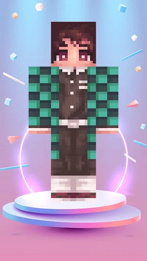 Demon Slayer Skin Minecraft Screenshot 1