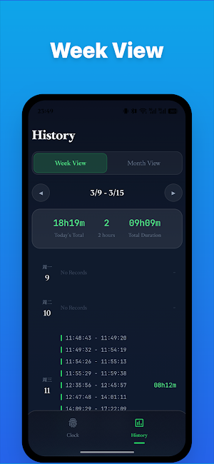 Checkinn: NFC Work Tracker Screenshot 3