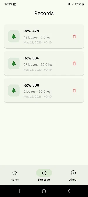 Orchard Yield Index Screenshot 2