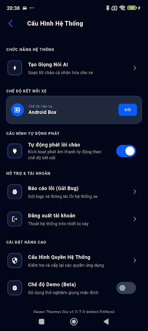 Chào xe tự động Screenshot 3