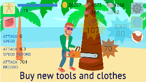 Tap Miner-Lumberjack: Mining Clicker Screenshot 3