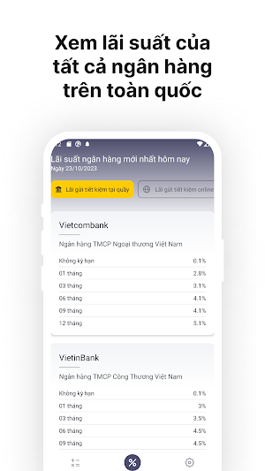 Lãi Suất Hôm Nay Screenshot 0