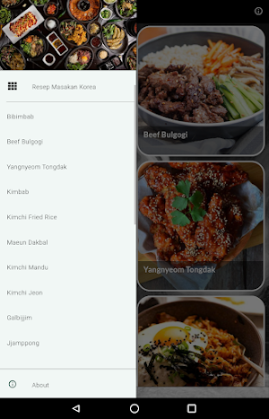 Resep Masakan Korea Screenshot 0