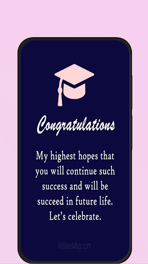 congratulations graduation Screenshot 3