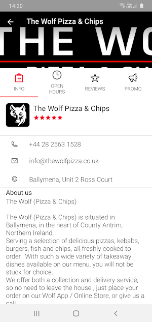 The Wolf (Pizza & Chips) Screenshot 2