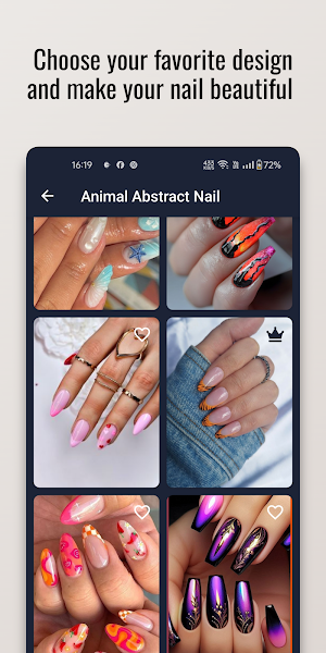 Animal Abstract Nail Design Screenshot 2