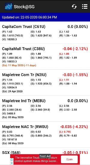 Stock@SG Screenshot 0