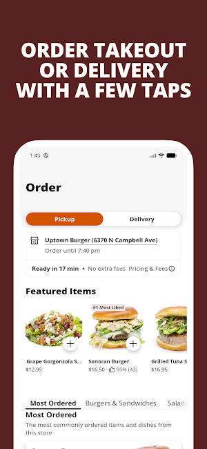 Uptown Burger Screenshot 0