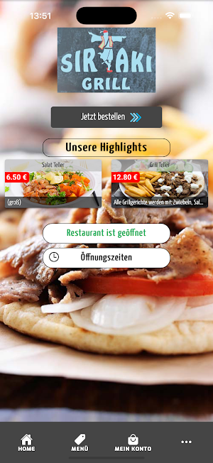 Syrtaki Grill Online Screenshot 0