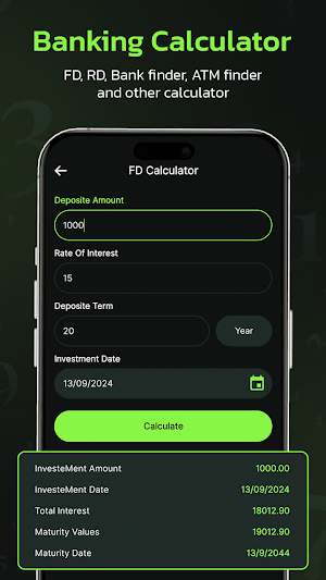 CashLoan - EMI Loan Calculator Screenshot 1