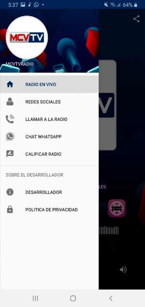 MCVTVRADIO Screenshot 2