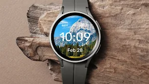Forest by Mountain Watch Face Screenshot 1