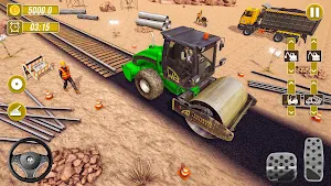 Train Track Construction Sim: Station Builder Game Screenshot 0