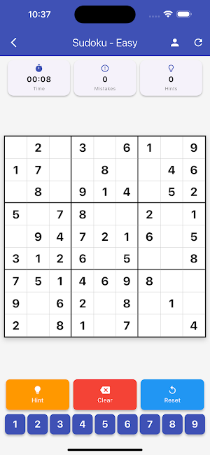 Sudoku Edge Screenshot 1
