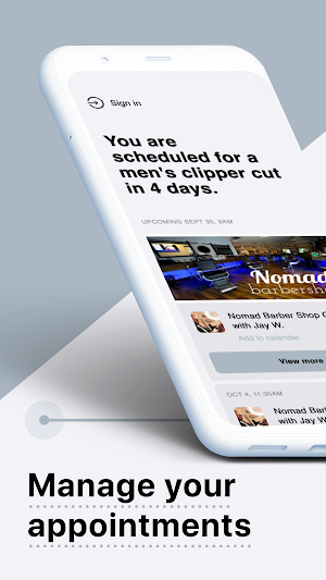 Nomad Barbershop Screenshot 1
