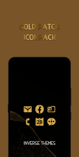 Gold Patch Icon Pack Screenshot 2