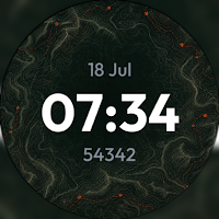 Trail – topographic watch face
