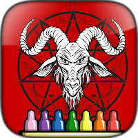 Glitter Coloring - Lucifer
