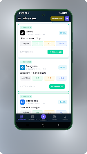 Görev Box: Görev Yap, Kazan Screenshot 0