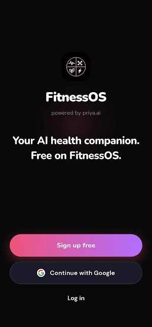 FitnessOS - AI Health Coach Screenshot 0