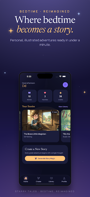 Stary Tales - Bedtime Stories Screenshot 0