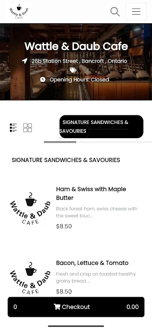 Wattle & Daub Cafe Screenshot 1