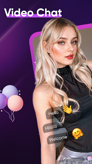 Aa-ha-Video chat & Voice room Screenshot 0
