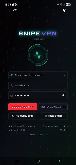 SNIPE VPN Screenshot 2