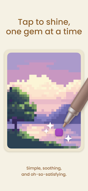 Tingle Gems: ASMR Art Painting Screenshot 1