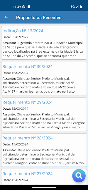 Câmara Municipal de Rio Claro Screenshot 3