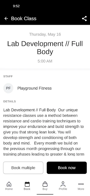 Playground fitness Screenshot 2