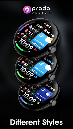 PRADO 70 Digital Watch Face Screenshot 3