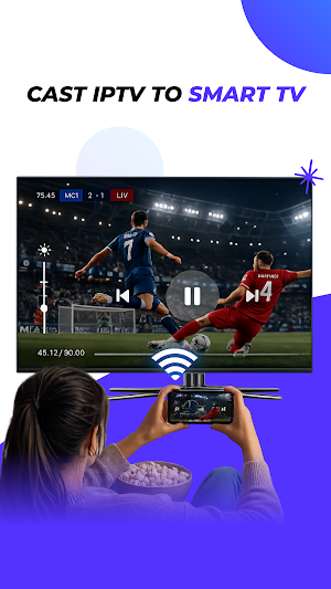 IPTV Online Player: Live TV Screenshot 1