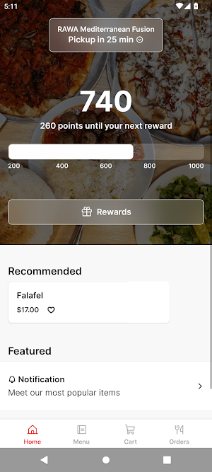 RAWA Mediterranean Fusion Screenshot 0