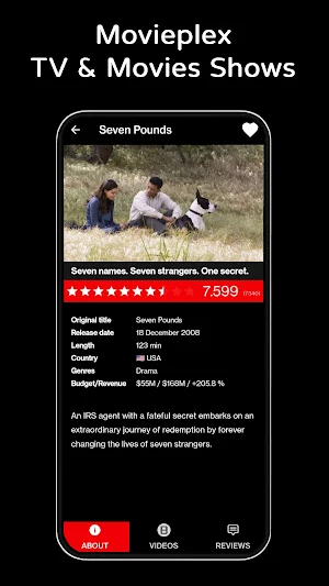 Movieplex : TV & Movies Shows Screenshot 2
